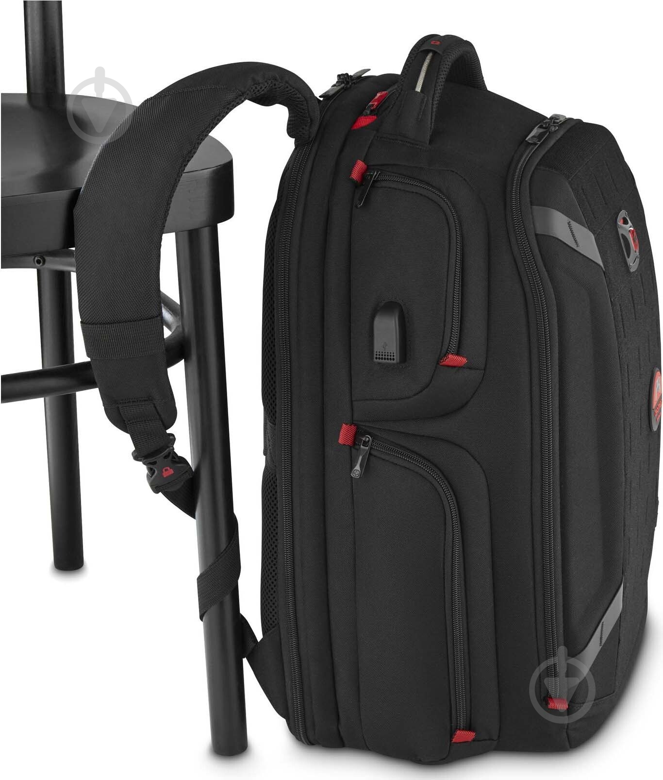 Рюкзак Wenger Tech PlayerOne 17" black (611650) - фото 11