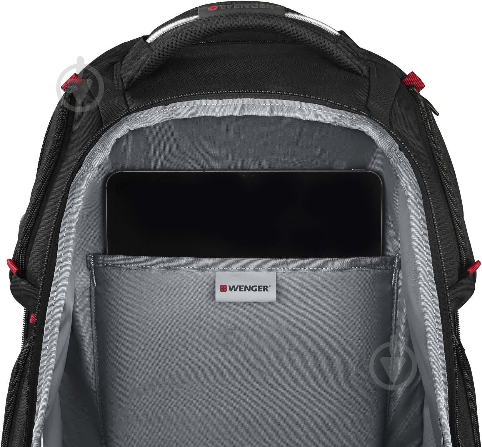 Рюкзак Wenger Tech PlayerOne 17" black (611650) - фото 8