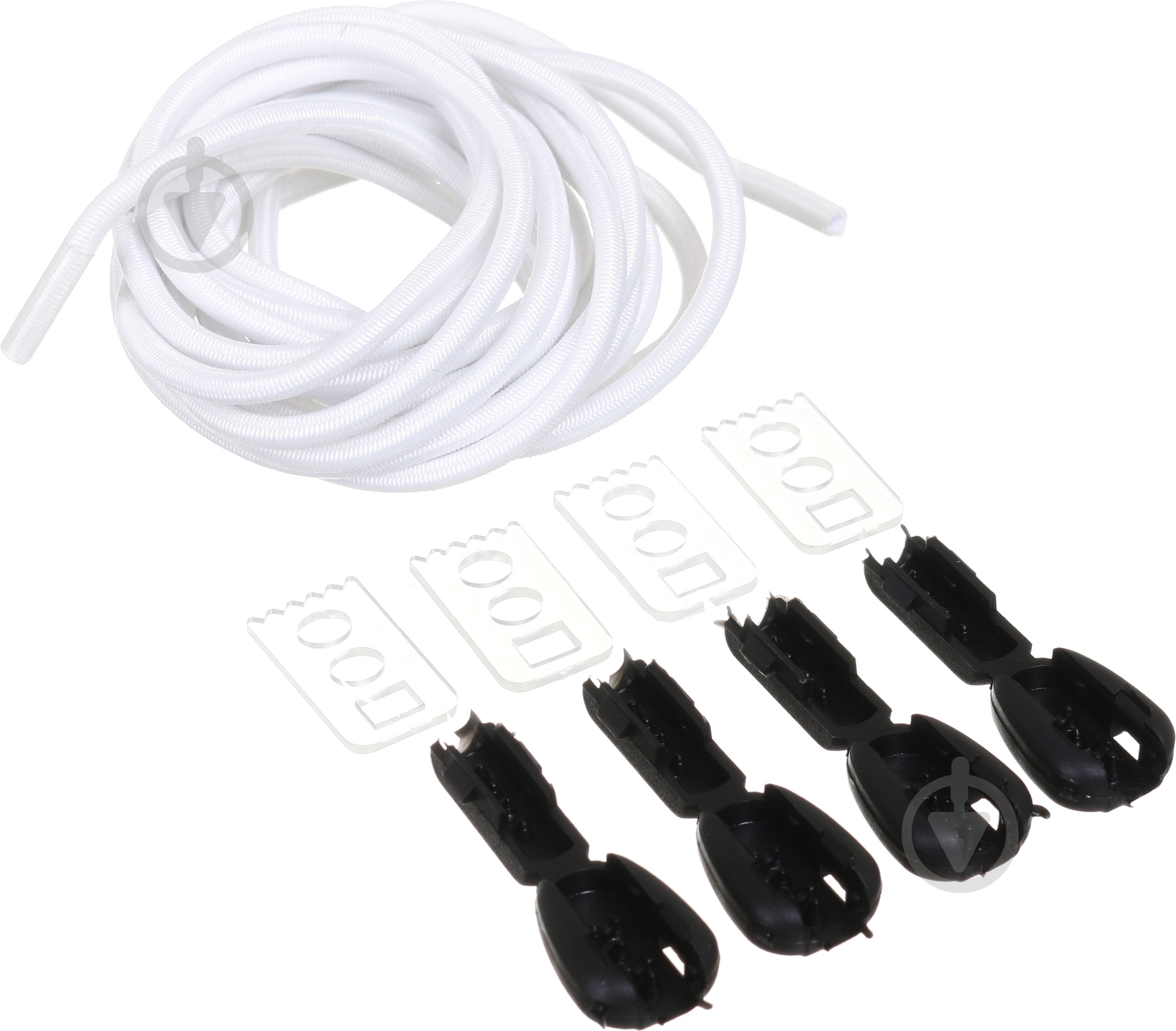 Шнурки Rolli fix020 белый - фото 1