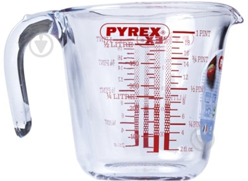Мерная кружка Pyrex Classic 0.5 л (263B000) - фото 1 Мерная кружка Pyrex Classic 0.5 л (263B000) - фото 1