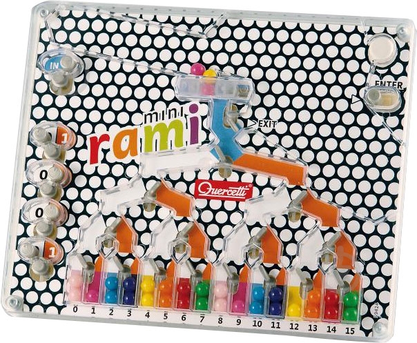 Игра настольная QUERCETTI головоломка Mini Rami 1009-Q - фото 1 Игра настольная QUERCETTI головоломка Mini Rami 1009-Q - фото 1