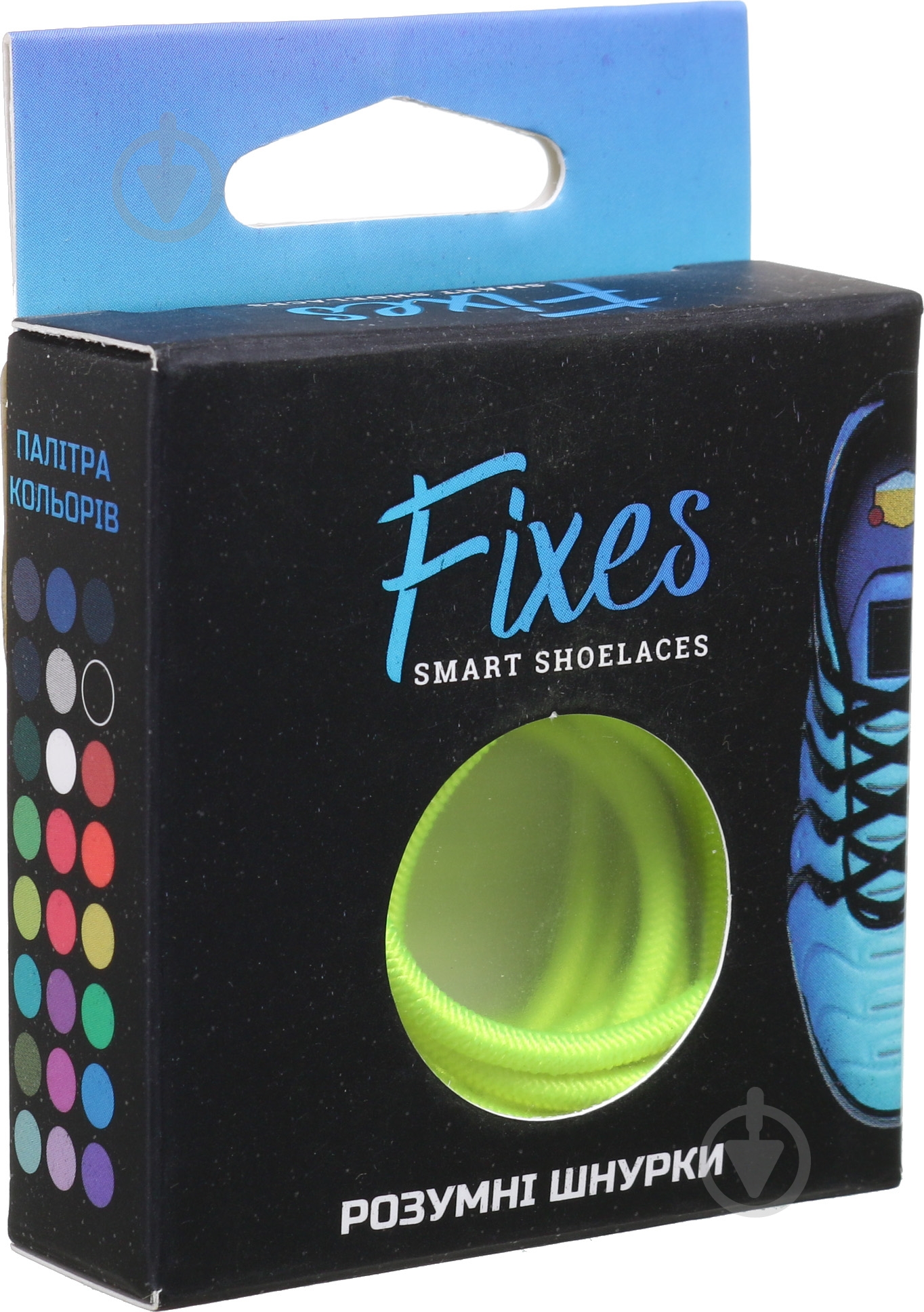 Шнурки Rolli fix025 салатовый - фото 3 Шнурки Rolli fix025 салатовый - фото 3