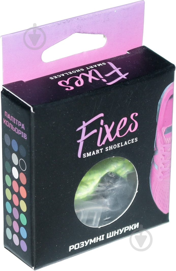 Шнурки Rolli fix027 салатовый - фото 1