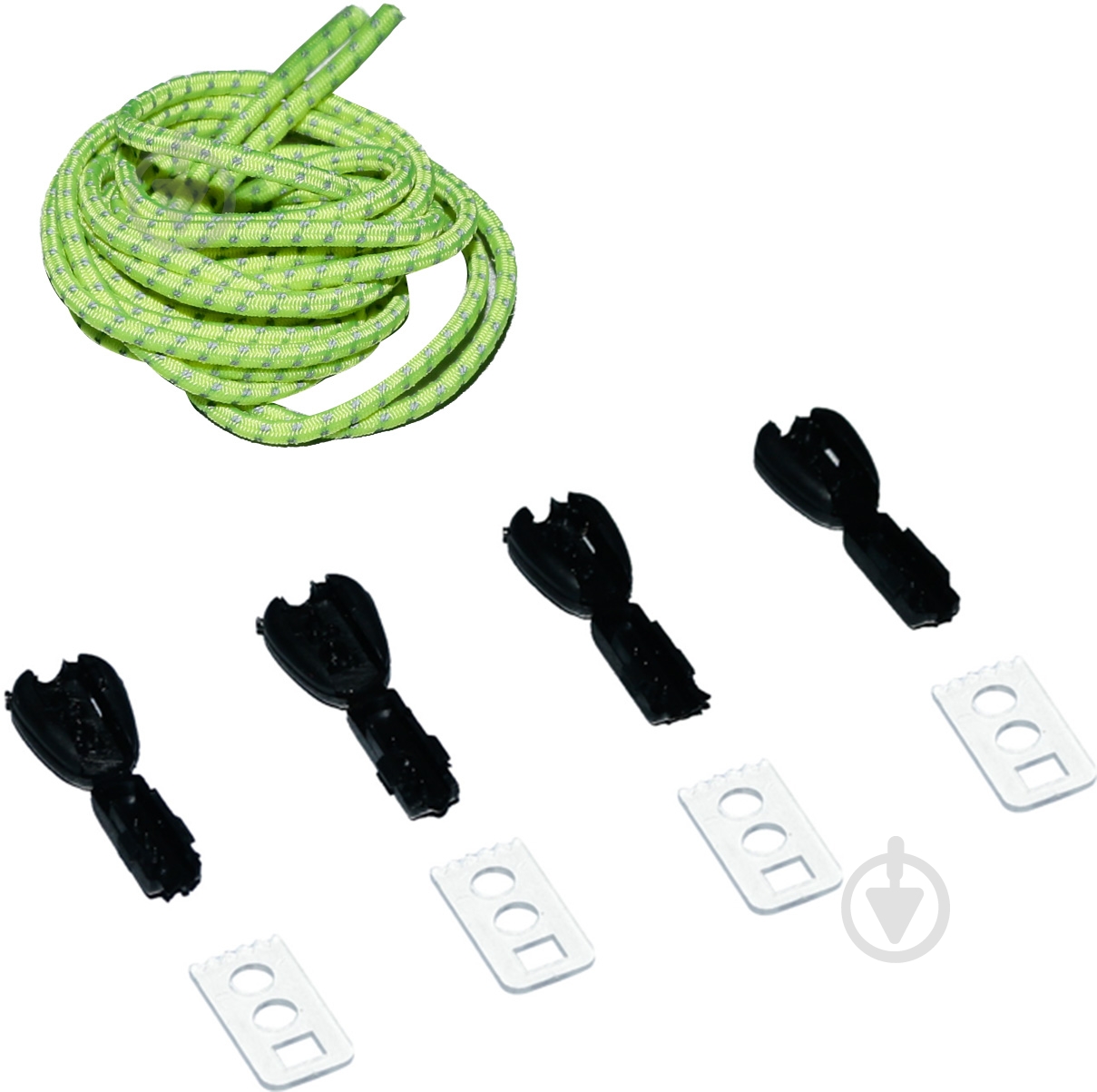 Шнурки Rolli fix027 салатовый - фото 2