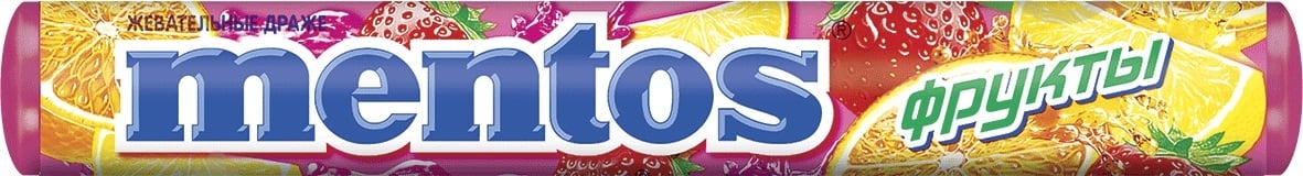 Драже Mentos невательное 37 г (фрукты) - фото 4