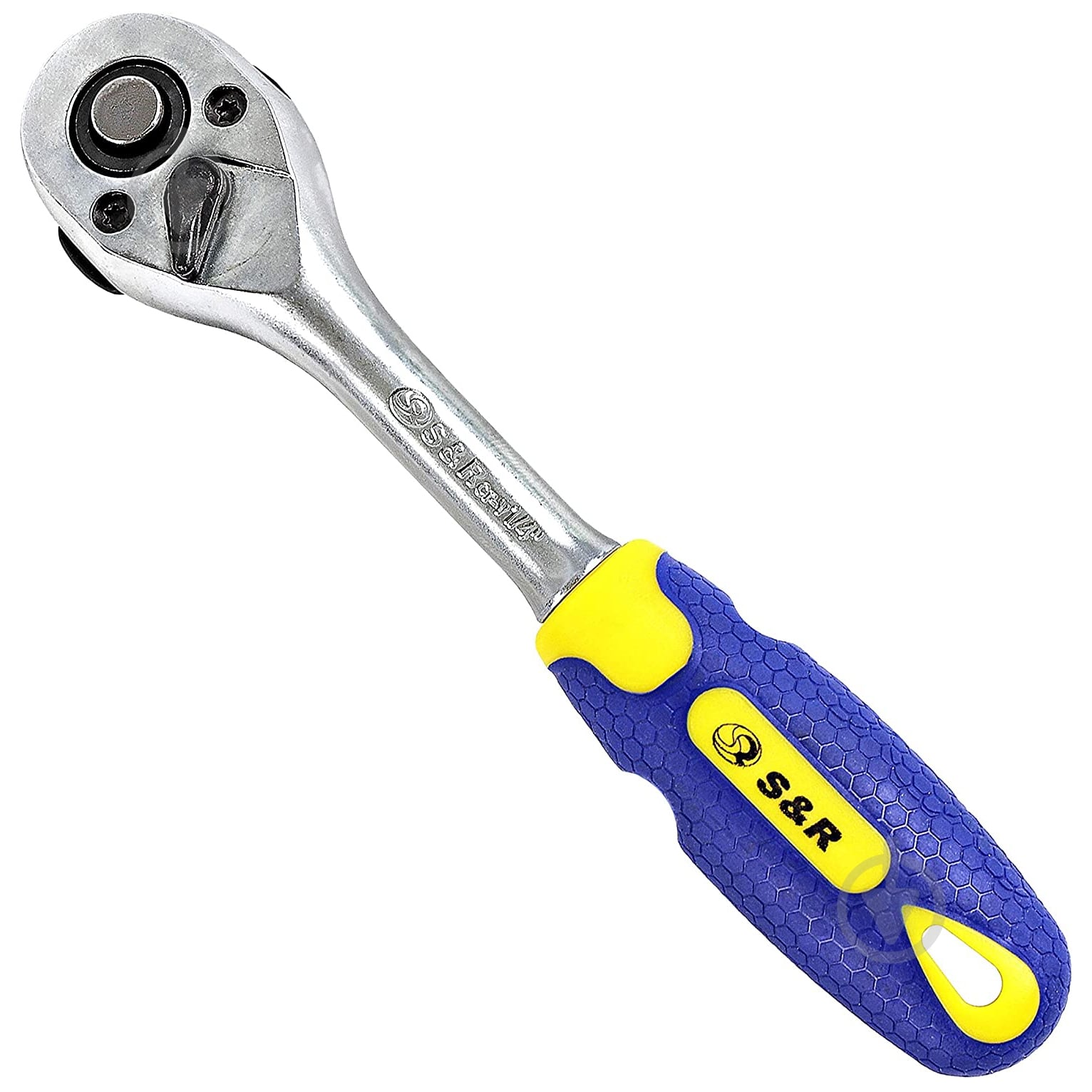 Тріскачка 1/4" 45 зубців S&R 465045014 - фото 3 Тріскачка 1/4" 45 зубців S&R 465045014 - фото 3