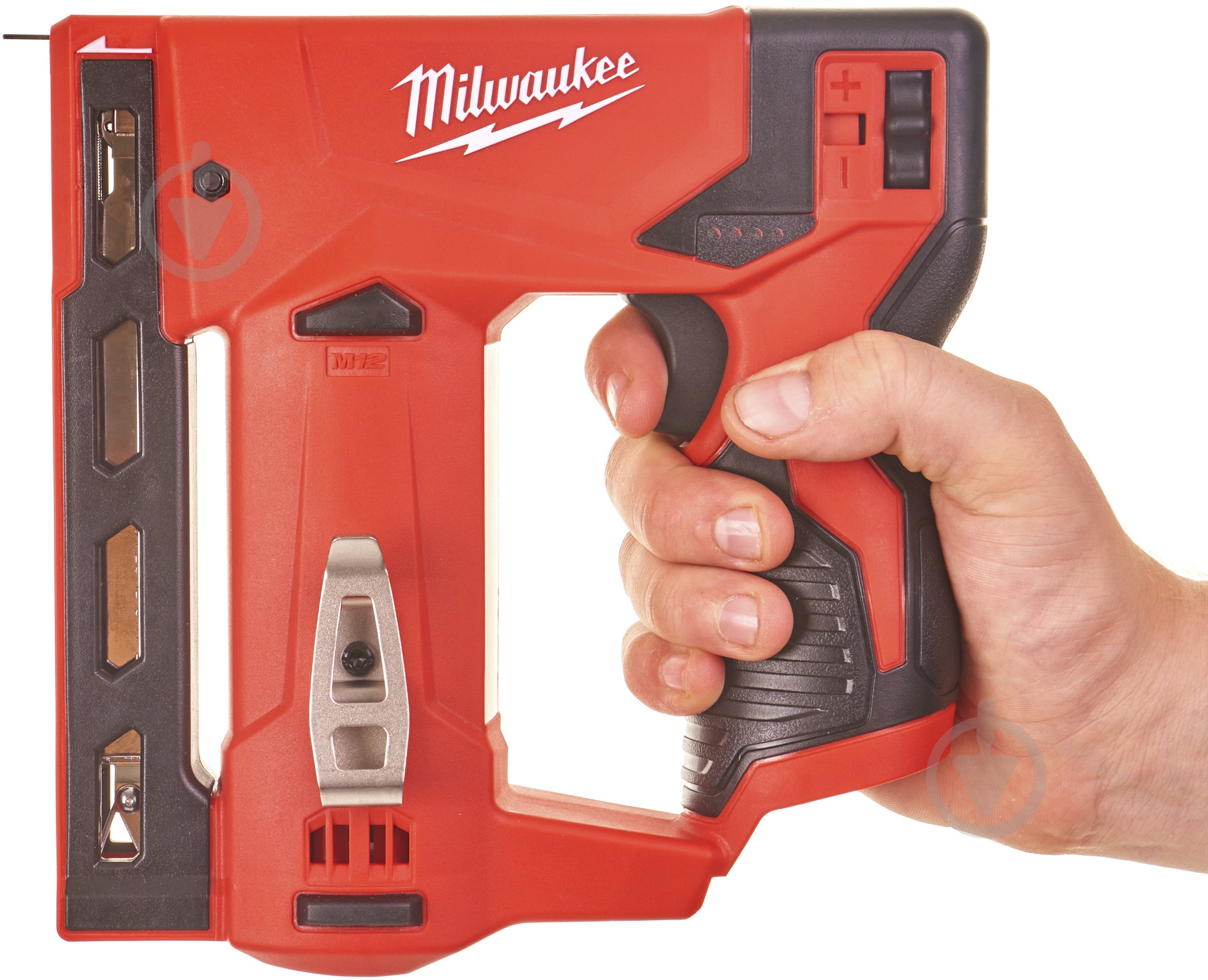 Степлер аккумуляторный Milwaukee M12 BST-0 4933459634 - фото 2 Степлер аккумуляторный Milwaukee M12 BST-0 4933459634 - фото 2