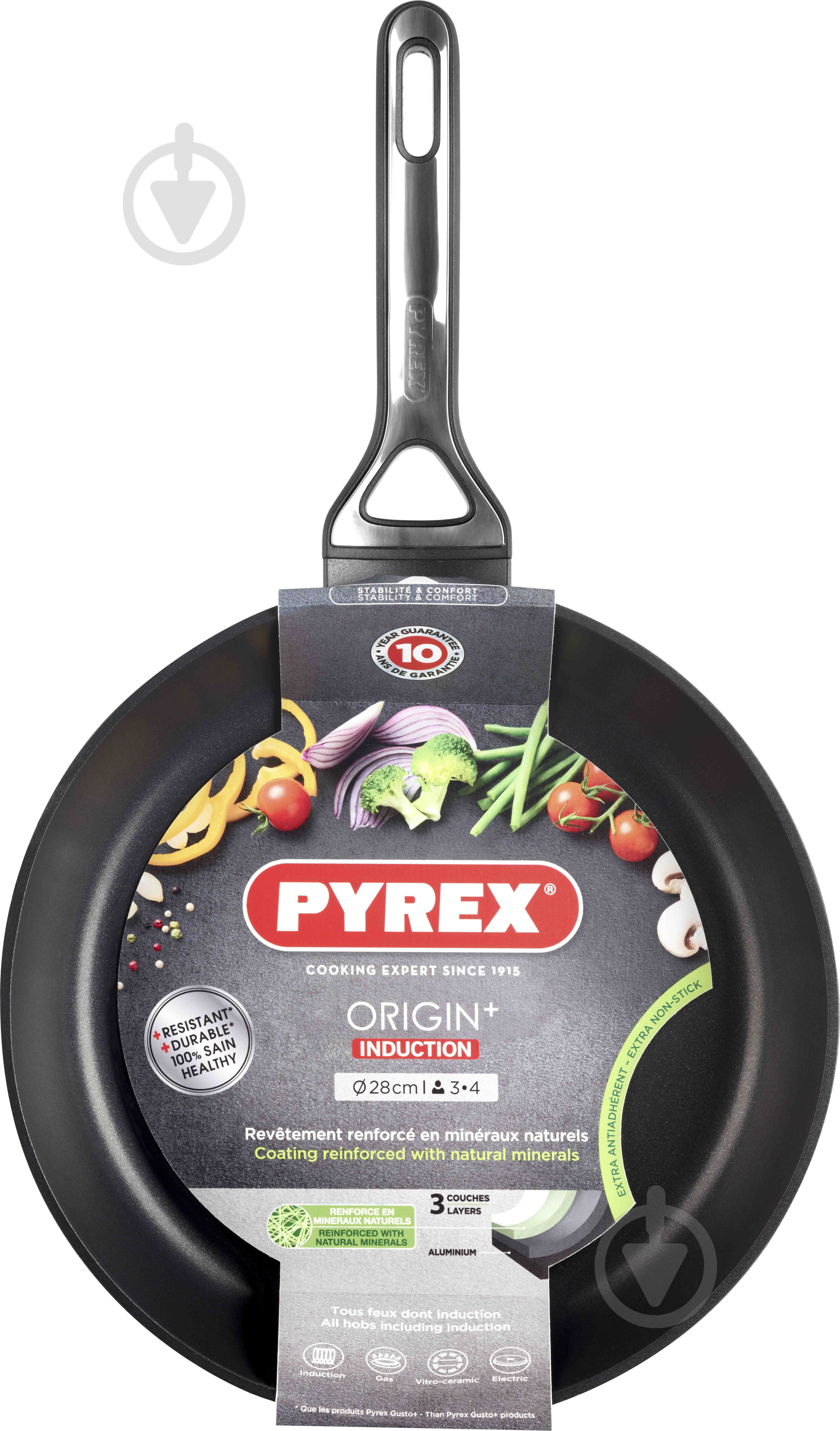 Сковорода Pyrex Origin 28 см - фото 1