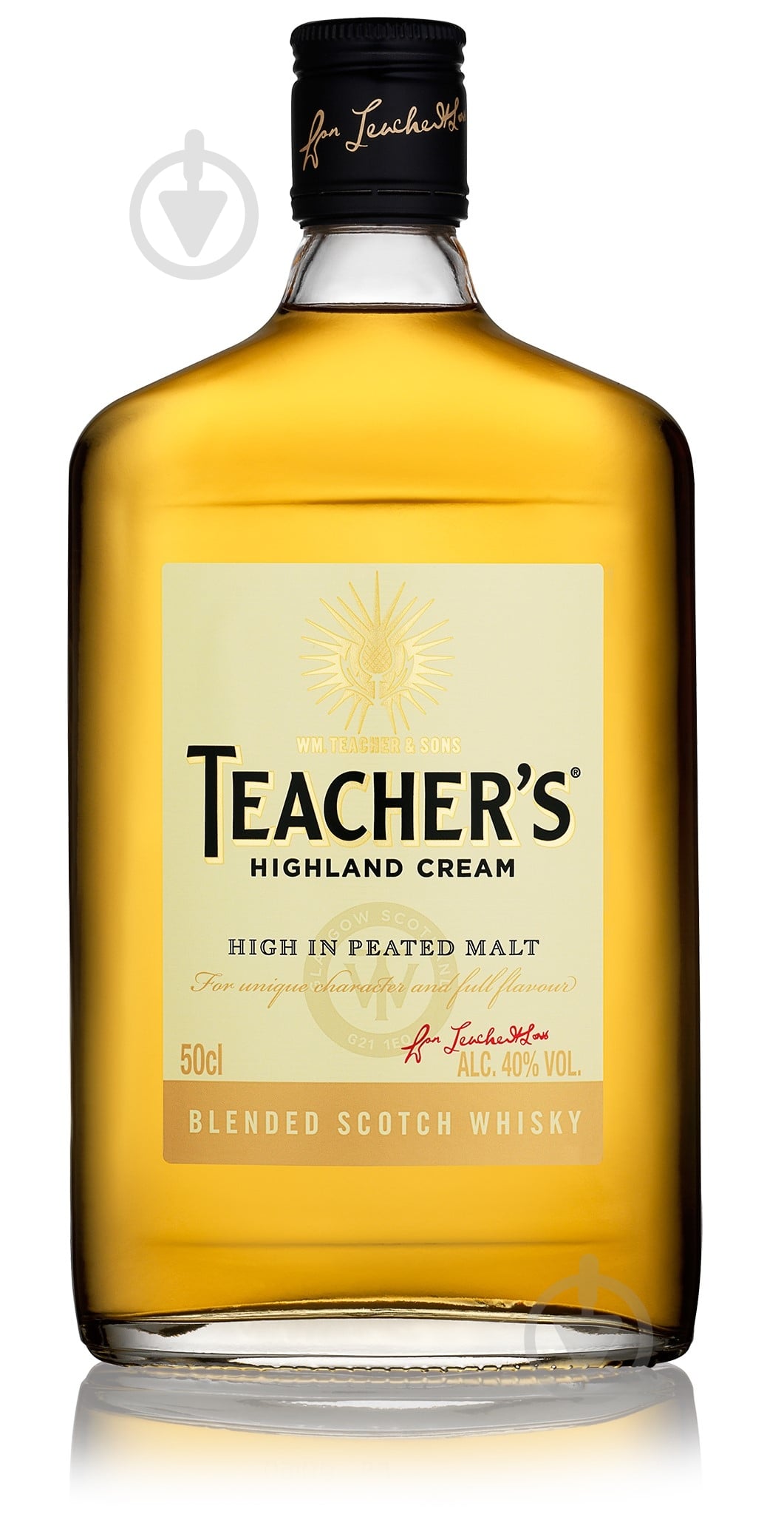 Виски Teacher's Highland Cream 4 года выдержки 0,5 л - фото 1