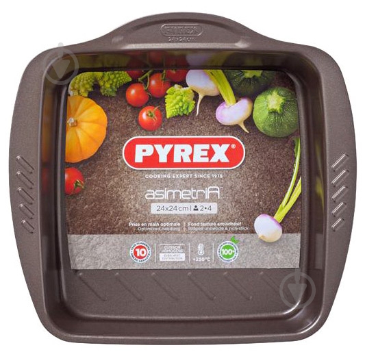 Форма для выпекания Pyrex Asimetria 24x24 см (AS24SR0) - фото 1
