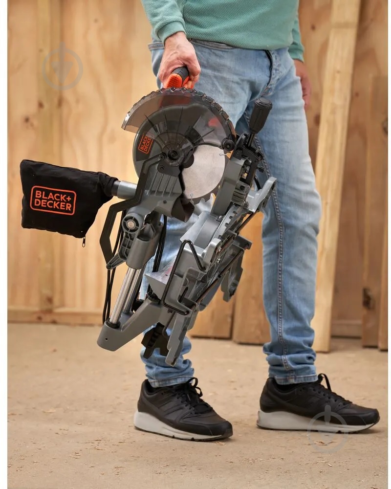 Пила торцювальна Black+Decker BES701 - фото 14