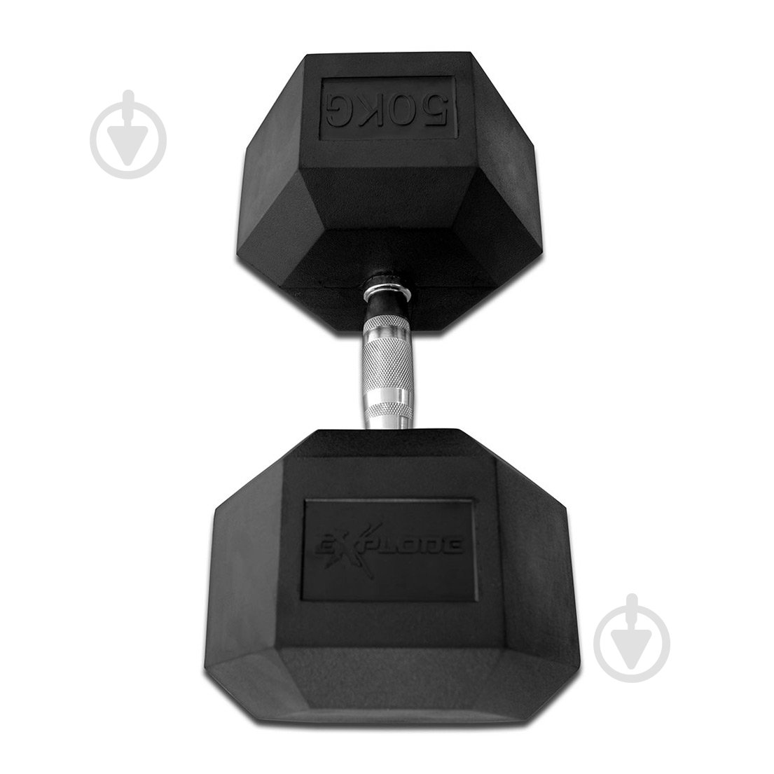 Гантель InterAtletika PD-108-50 Explode 50 кг черный - фото 3