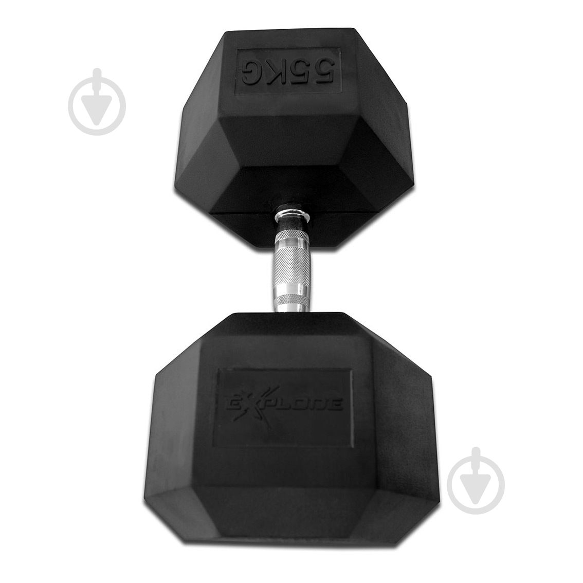 Гантель InterAtletika PD-108-55 Explode 55 кг черный - фото 3