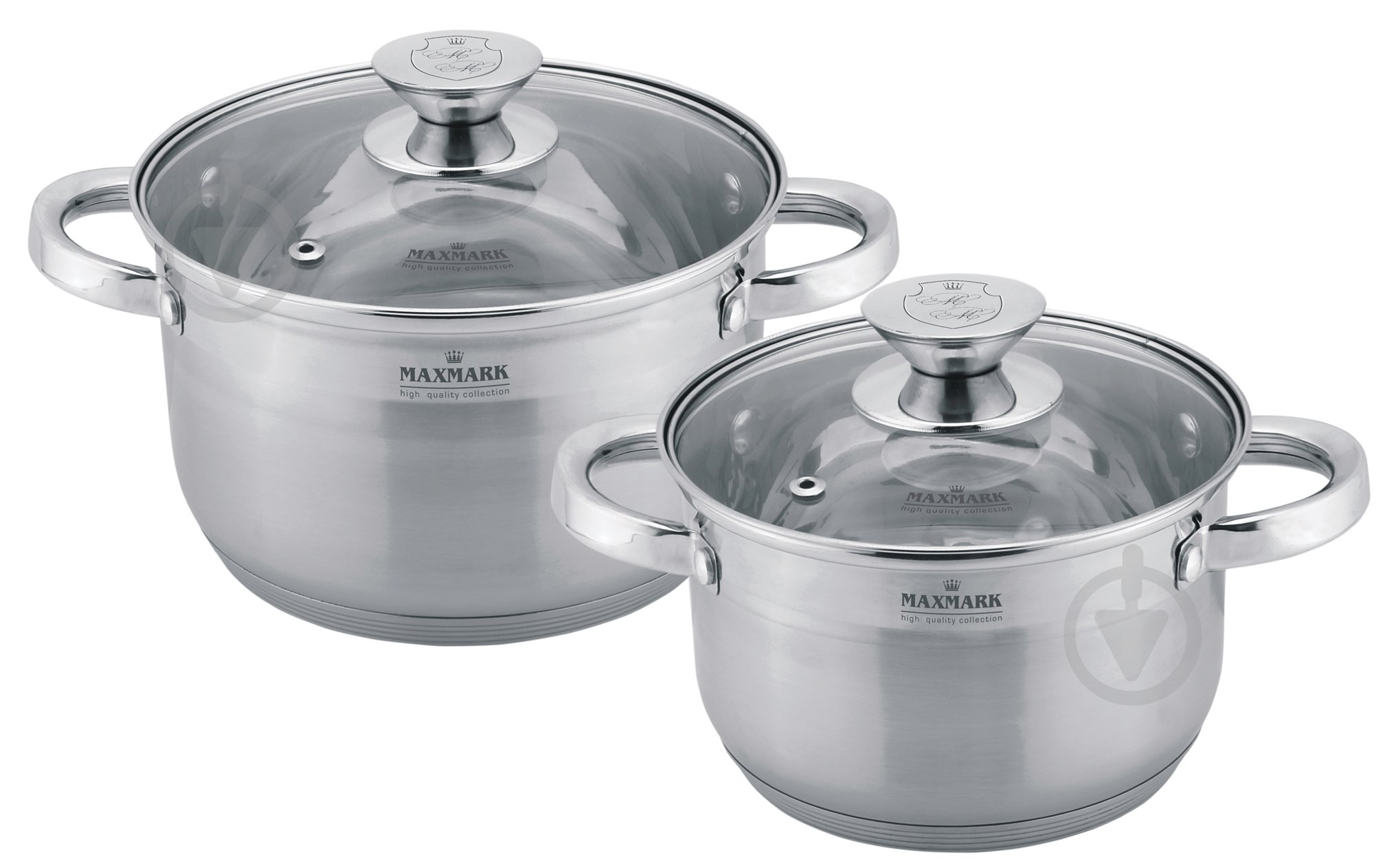 Набор кастрюль Maxmark 4 предмета MK-3504A - фото 1 Набор кастрюль Maxmark 4 предмета MK-3504A - фото 1