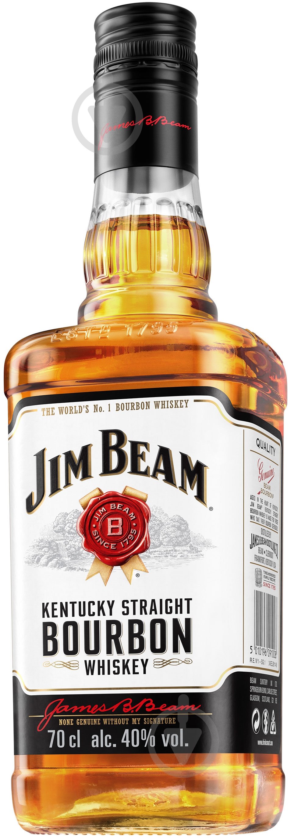 Виски Jim Beam White 4 года выдержки 0,7 л - фото 2 Виски Jim Beam White 4 года выдержки 0,7 л - фото 2