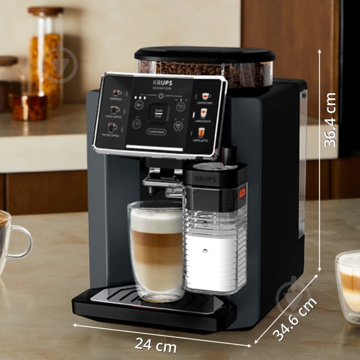ВИТРИНА! Кофемашина Krups Sensation Milk EA912B10 - фото 23 ВИТРИНА! Кофемашина Krups Sensation Milk EA912B10 - фото 23