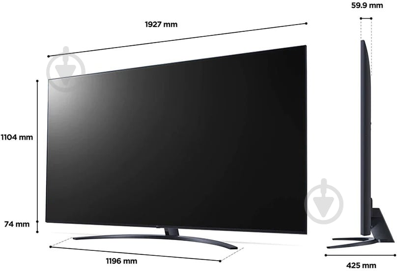 Телевизор LG 86UQ91006LA - фото 4