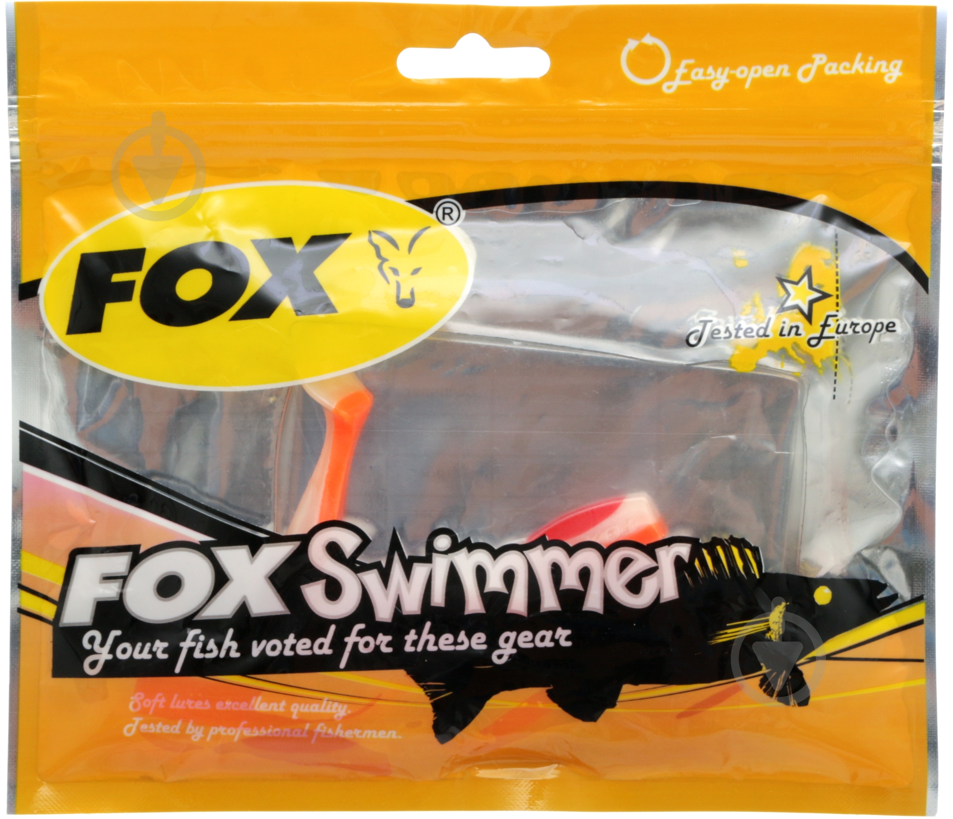 Виброхвост FOX Swimmer 60 мм 8 шт. #034 - фото 2