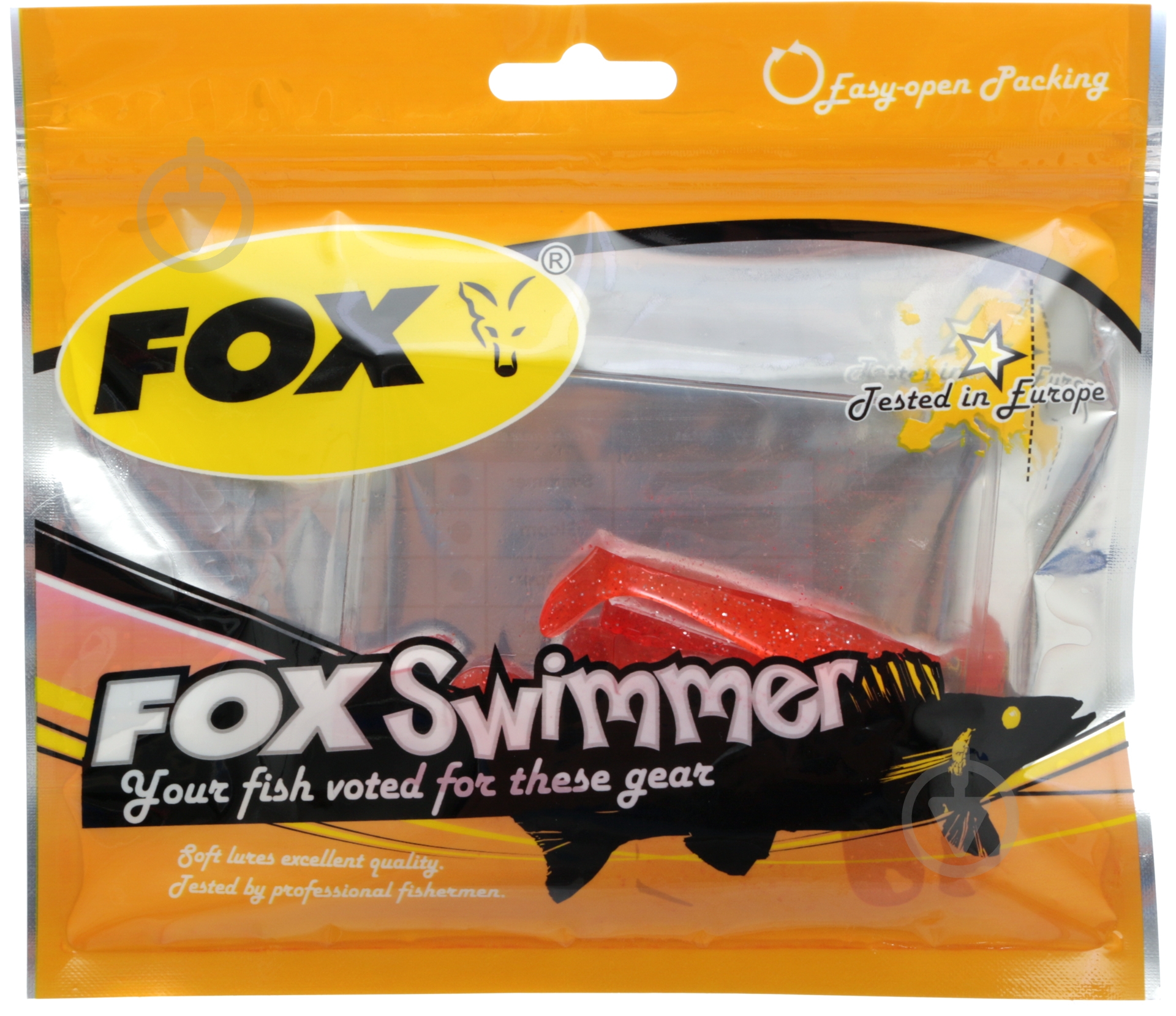 Виброхвост FOX Swimmer 60 мм 8 шт. #035 - фото 2 Виброхвост FOX Swimmer 60 мм 8 шт. #035 - фото 2