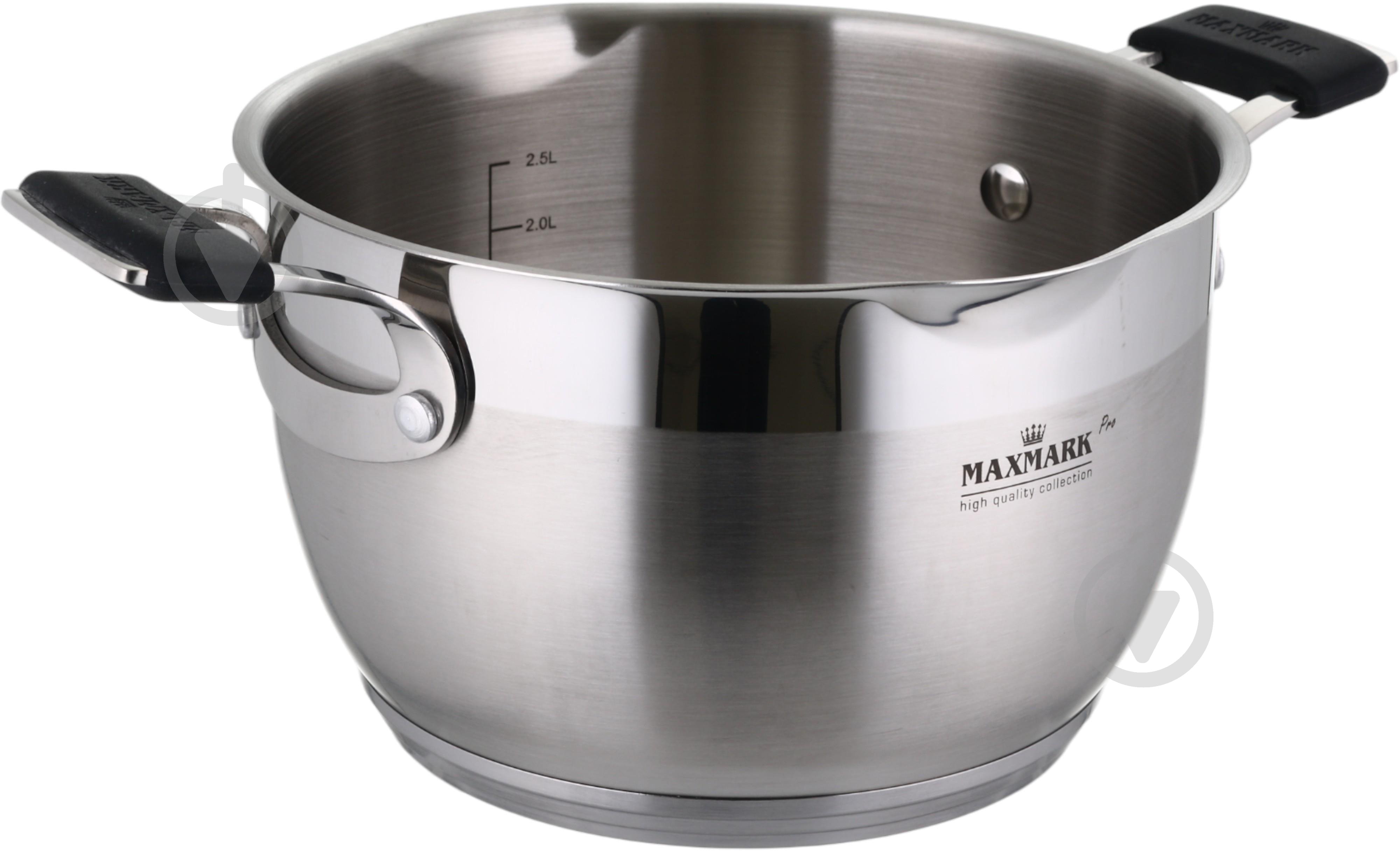 Набір каструль Maxmark 8 предметів MK-VS5408LG - фото 9
