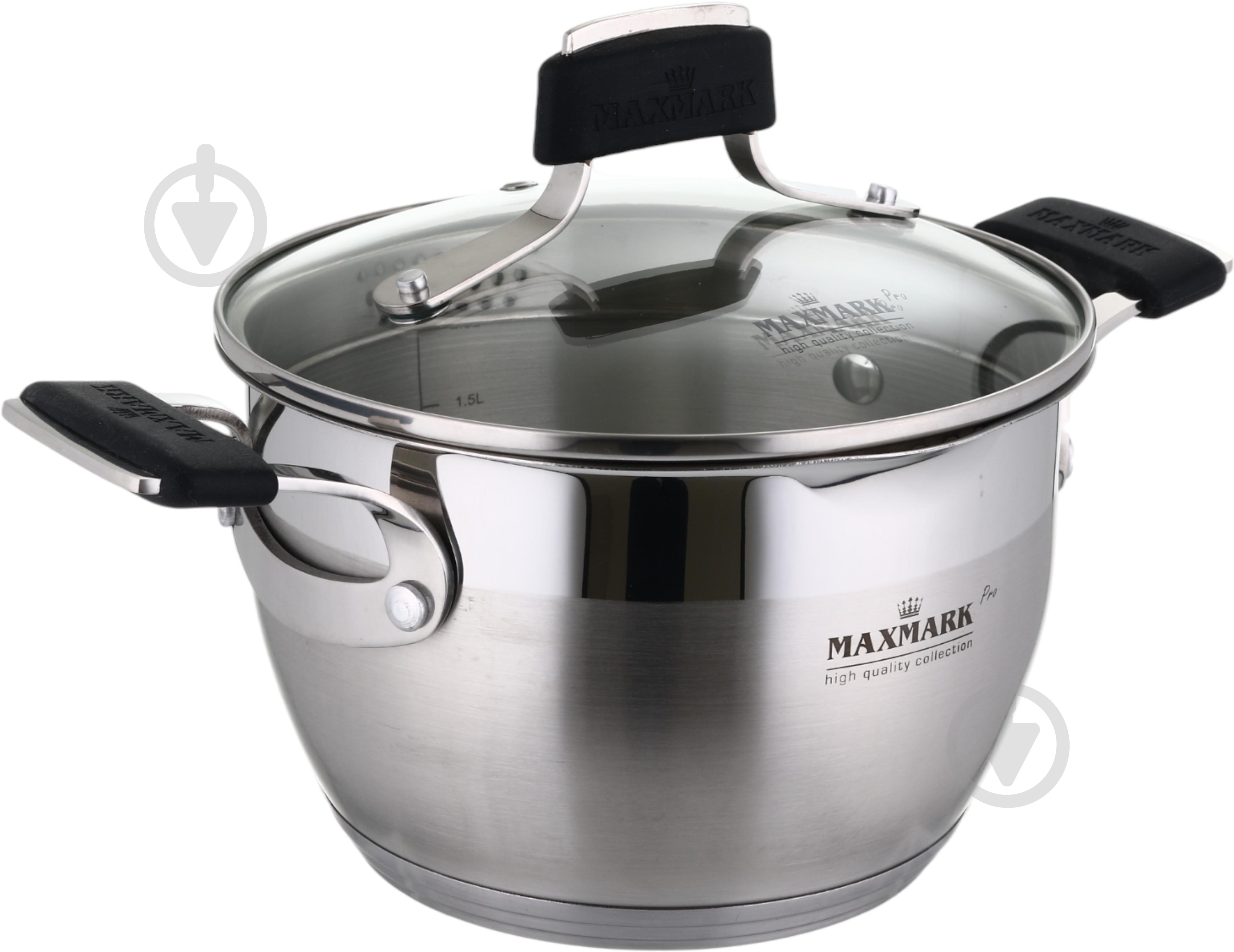 Набір каструль Maxmark 8 предметів MK-VS5408LG - фото 7