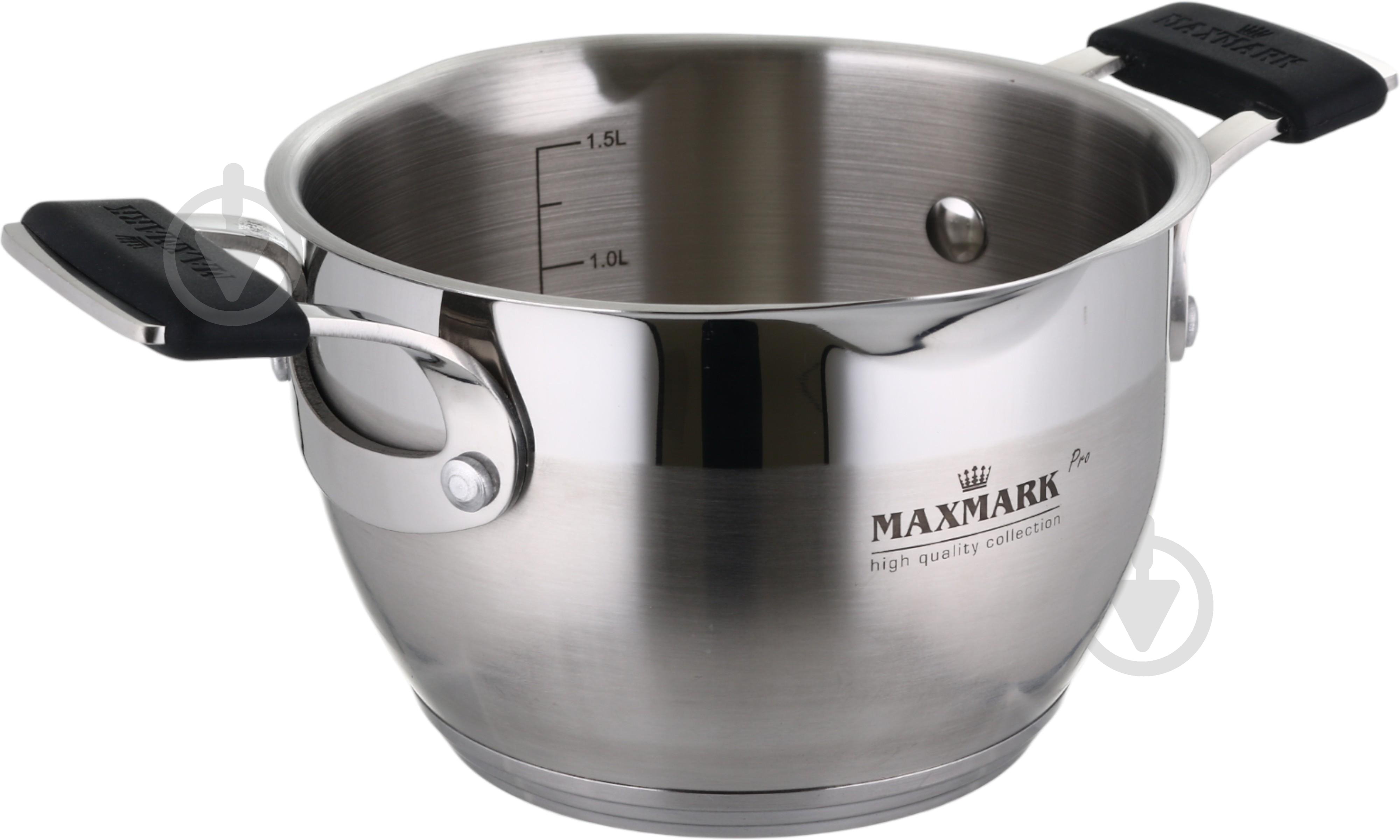 Набір каструль Maxmark 8 предметів MK-VS5408LG - фото 3