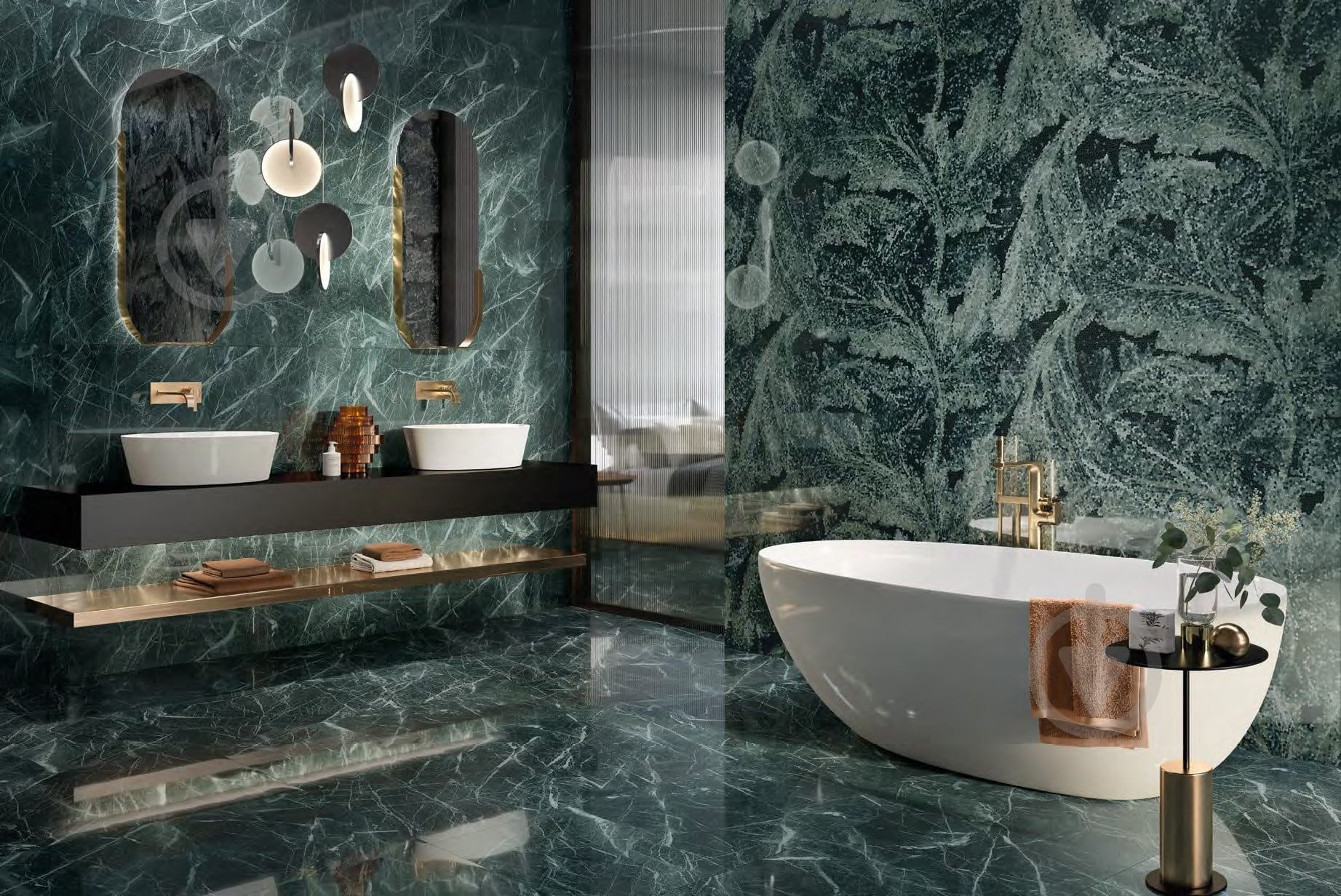 Плитка Emil Ceramica VERDE SAINT DENIS ACANTO 60x120 - фото 2