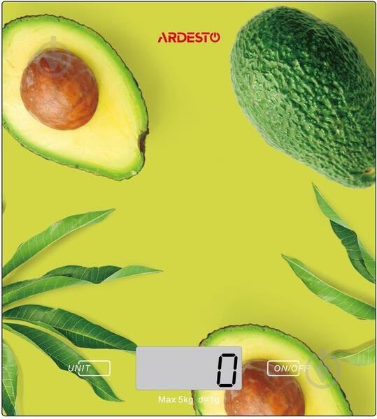 Весы кухонные ARDESTO SCK-893AVOCADO - фото 1 Весы кухонные ARDESTO SCK-893AVOCADO - фото 1
