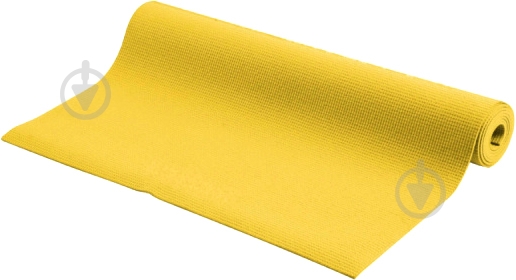 Коврик для йоги InterAtletika PFIYM113 1730х610х3 мм желтый - фото 1