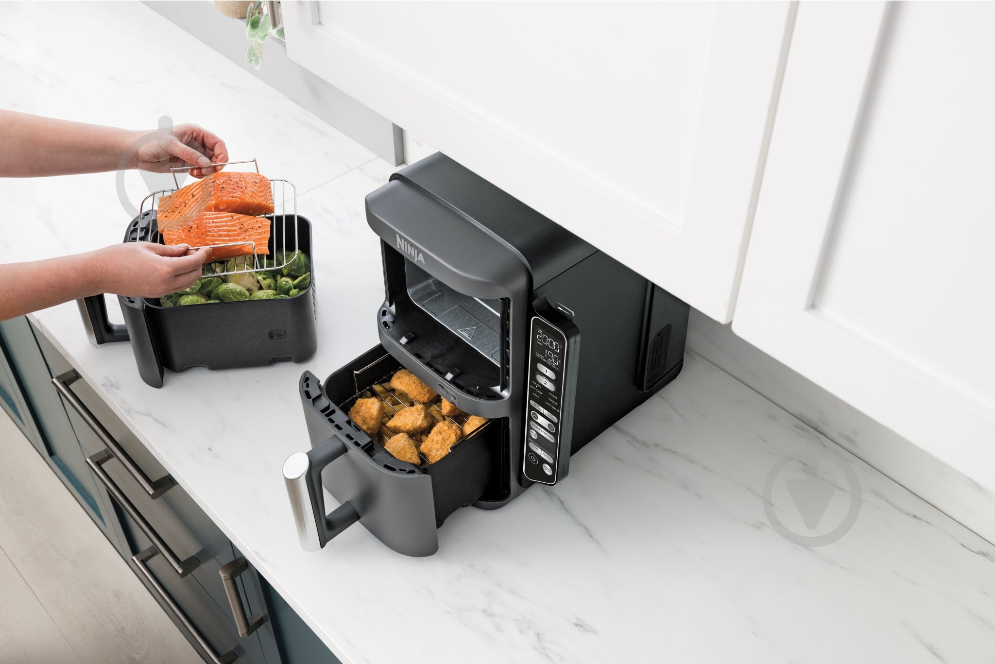 ВИТРИНА! Мультипечь NINJA Foodi Double Stack XL Smart Cook (SL451EU) - фото 24