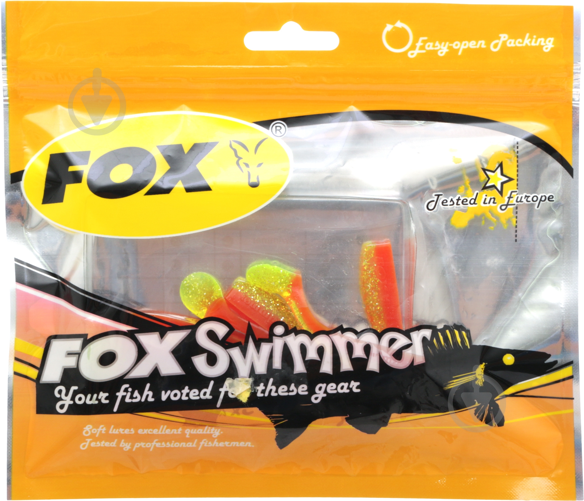 Виброхвост FOX Swimmer 60 мм 8 шт. #071 - фото 2