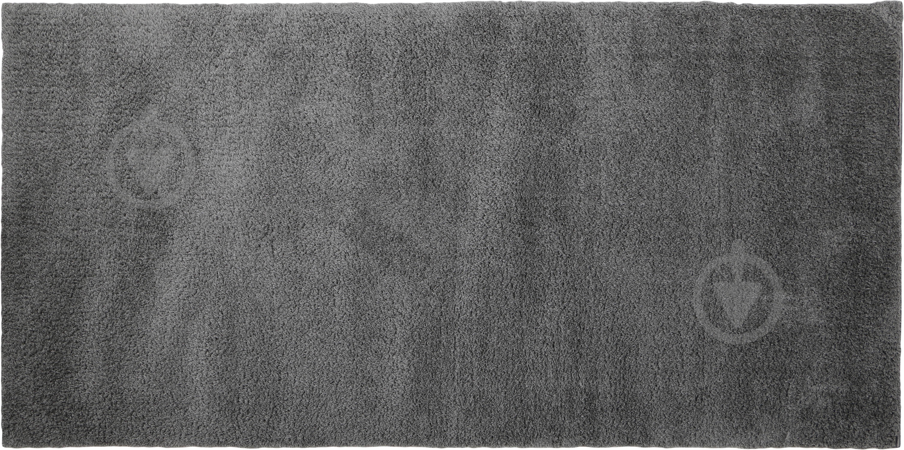 Ковер Ozkaplan Karpet Gold Shaggy темно-серый 2,5x3,5 м - фото 1