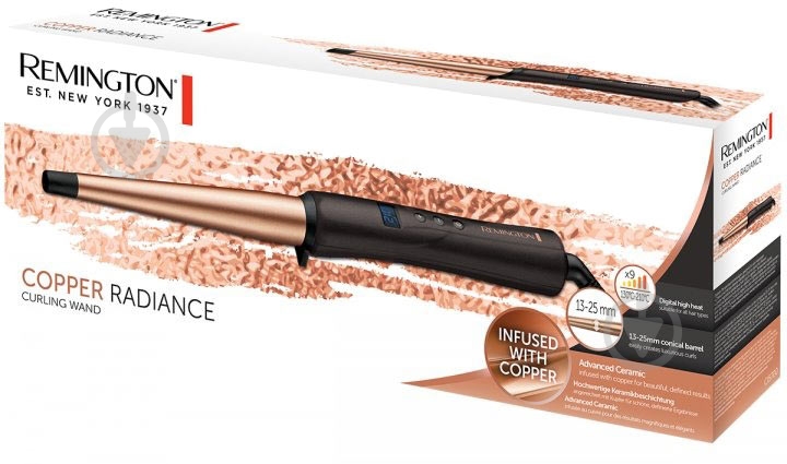 Плойка Remington CI5700 Copper Radiance - фото 5 Плойка Remington CI5700 Copper Radiance - фото 5