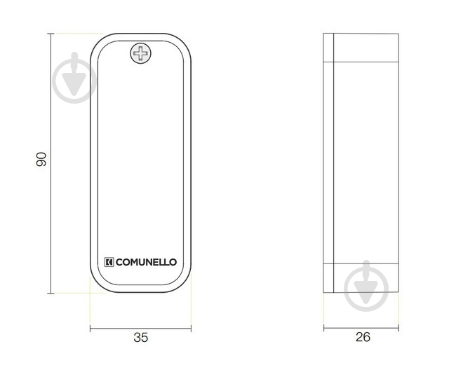 Датчик руху Comunello DTS - фото 2
