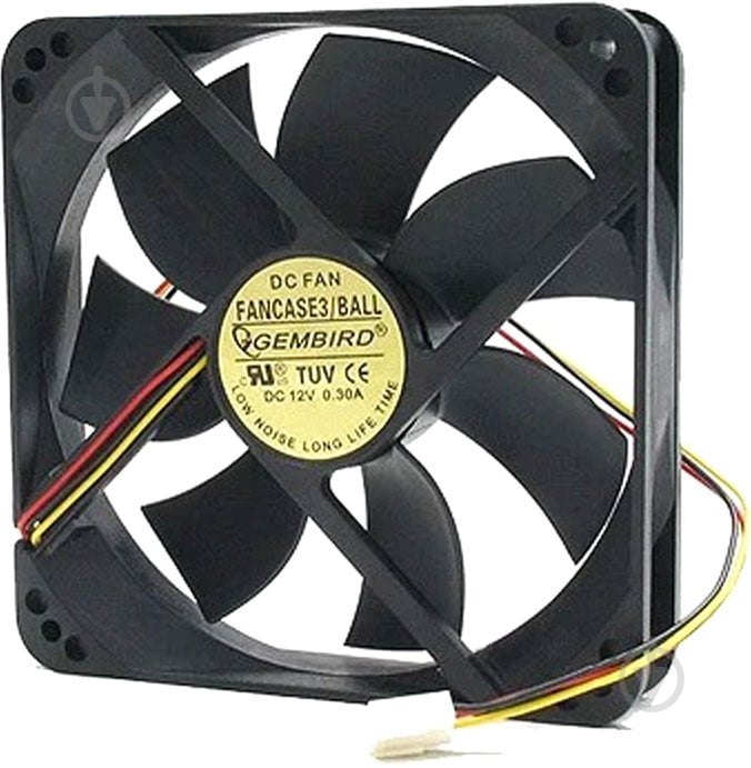 Корпусный кулер Gembird FANCASE/BALL. - фото 1 Корпусный кулер Gembird FANCASE/BALL. - фото 1