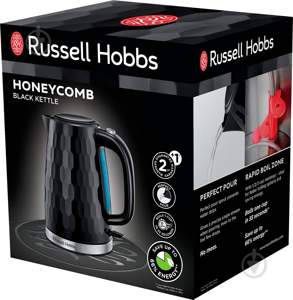 Електрочайник Russell Hobbs 26051-70 Honeycomb - фото 5