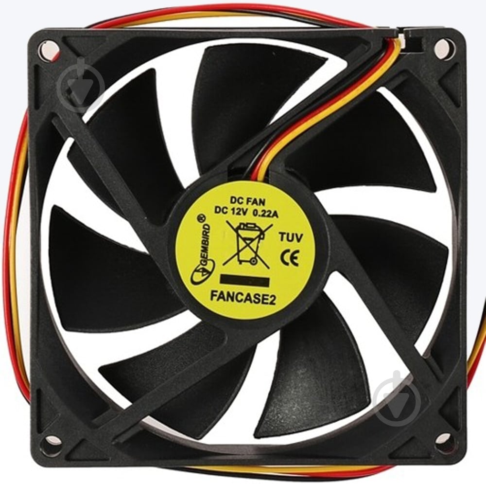 Корпусный кулер Gembird FANCASE2 - фото 1 Корпусный кулер Gembird FANCASE2 - фото 1