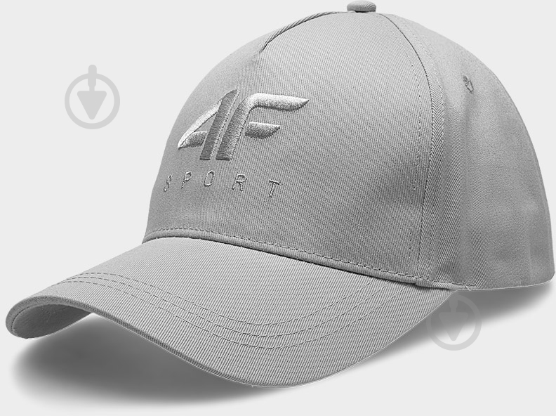 Кепка 4F 4FSS23ACABM132-25S M серый - фото 1