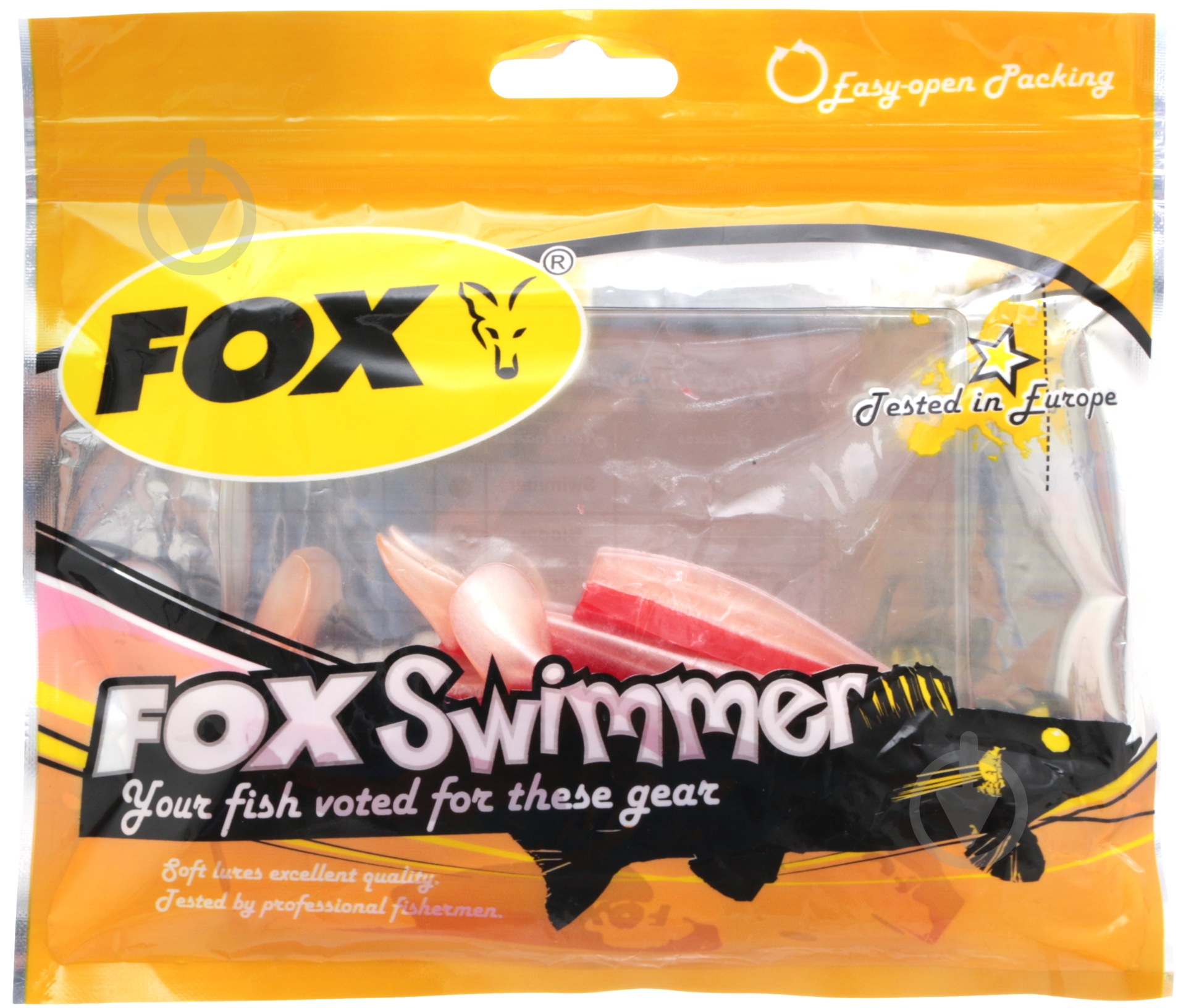 Виброхвост FOX Swimmer 80 мм 8 шт. #043 - фото 2 Виброхвост FOX Swimmer 80 мм 8 шт. #043 - фото 2