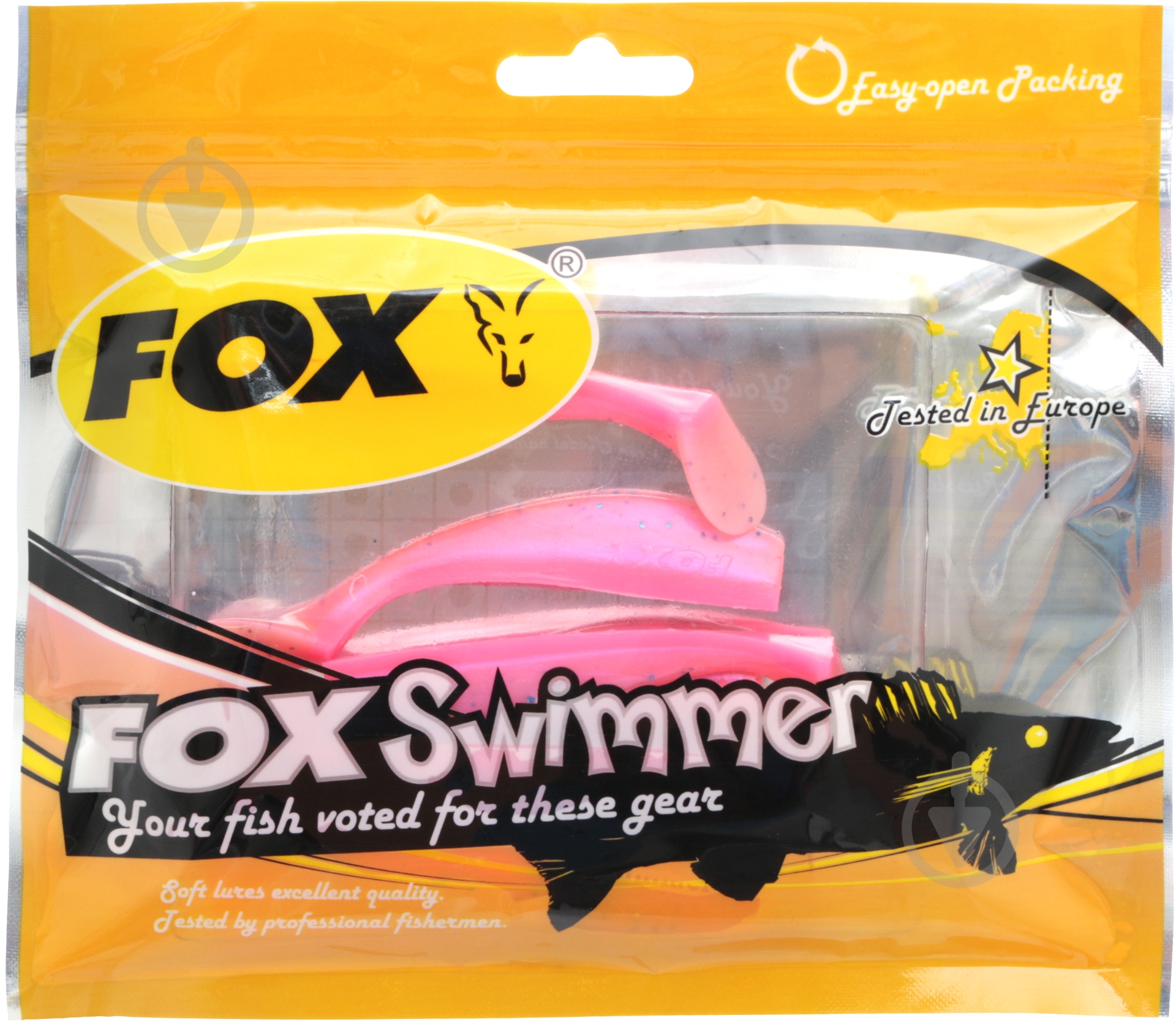 Виброхвост FOX Swimmer 80 мм 8 шт. #048 - фото 2 Виброхвост FOX Swimmer 80 мм 8 шт. #048 - фото 2
