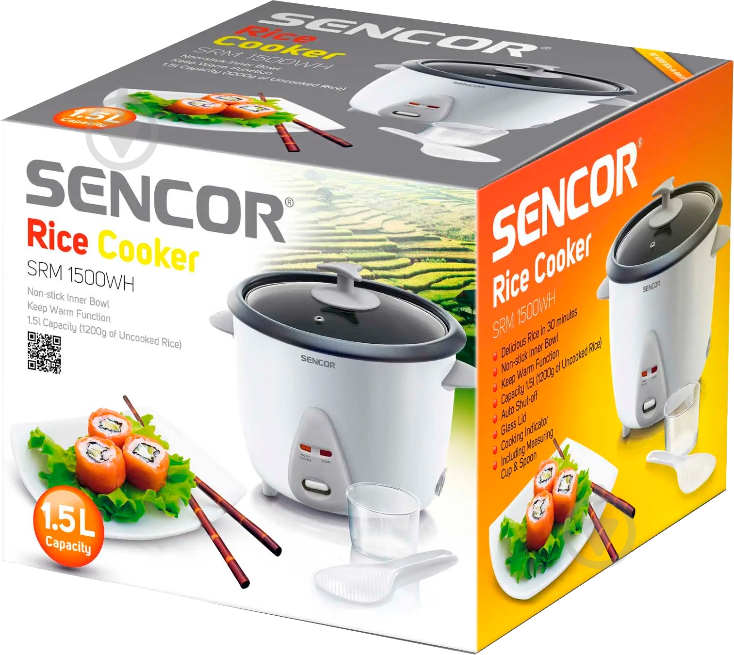 Рисоварка Sencor SRM1500WH - фото 9