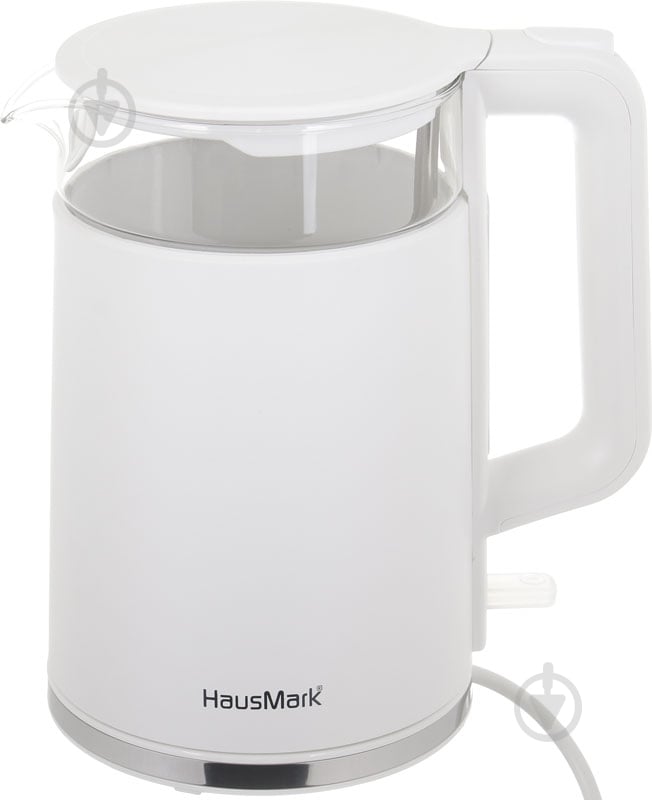 ВИТРИНА! Электрочайник HausMark EK-17100 белый - фото 3 ВИТРИНА! Электрочайник HausMark EK-17100 белый - фото 3