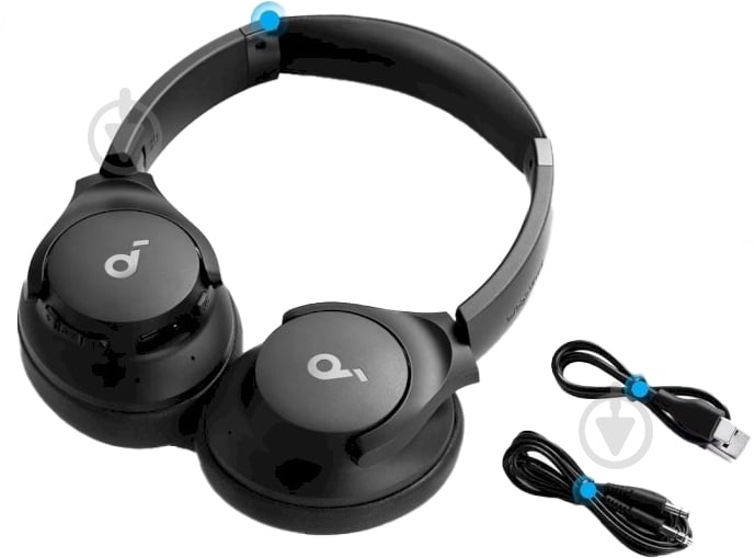 Наушники Anker SoundСore Q20i black (A3004G11) - фото 2 Наушники Anker SoundСore Q20i black (A3004G11) - фото 2