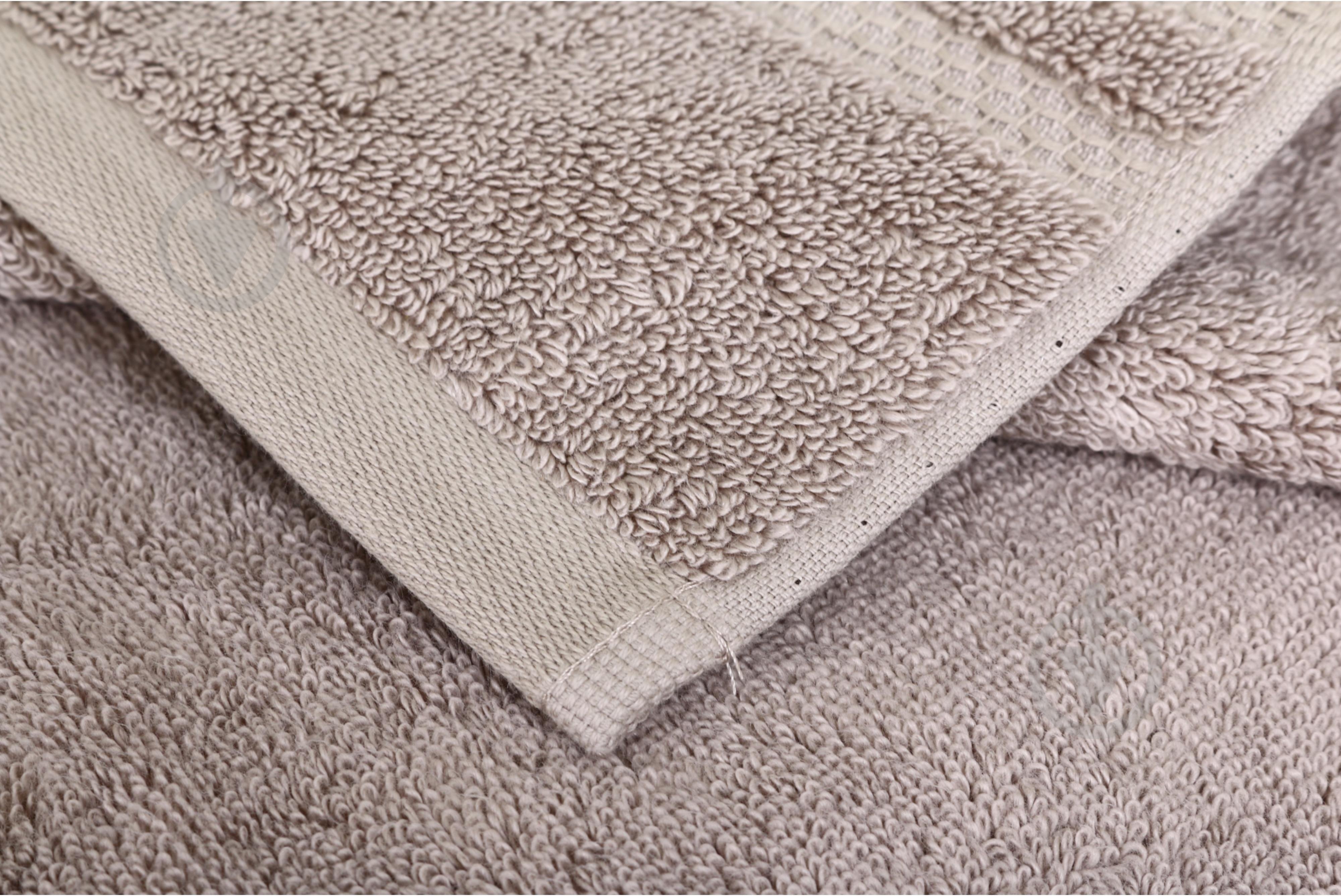 Рушник махровий Exclusive Brea 100x150 см темно-бежевий La Nuit - фото 3 Рушник махровий Exclusive Brea 100x150 см темно-бежевий La Nuit - фото 3