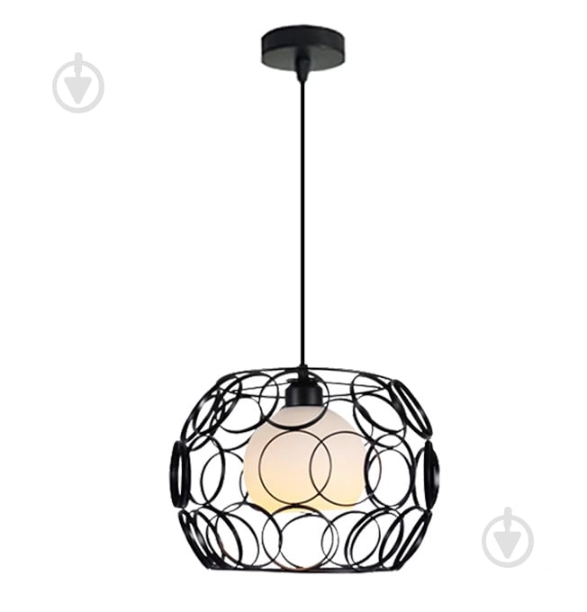 Подвес Focus Light 1x60 Вт E27 черный матовый 9124/1 black - фото 1 Подвес Focus Light 1x60 Вт E27 черный матовый 9124/1 black - фото 1
