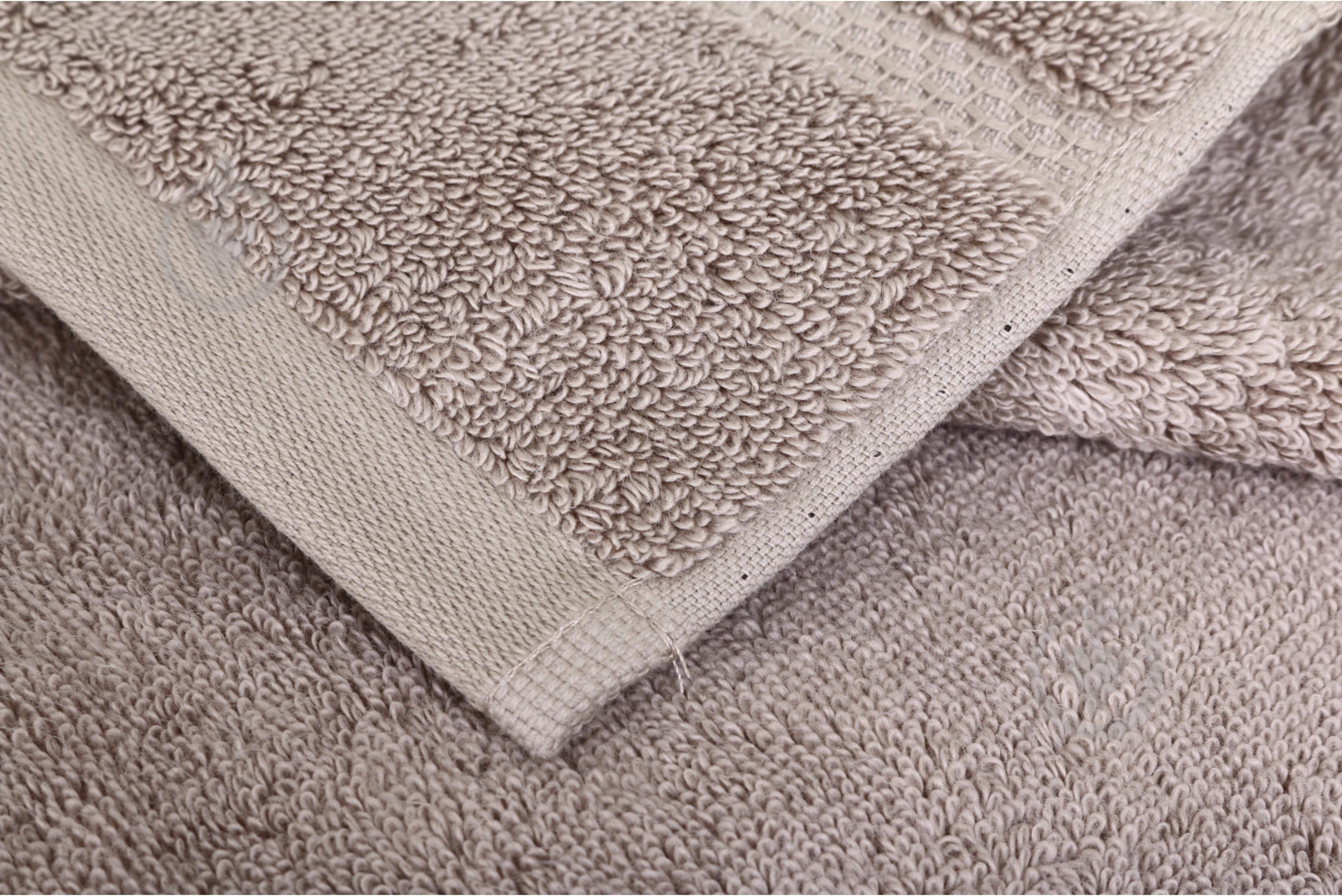 Рушник махровий Exclusive Brea 50x90 см темно-бежевий La Nuit - фото 3 Рушник махровий Exclusive Brea 50x90 см темно-бежевий La Nuit - фото 3