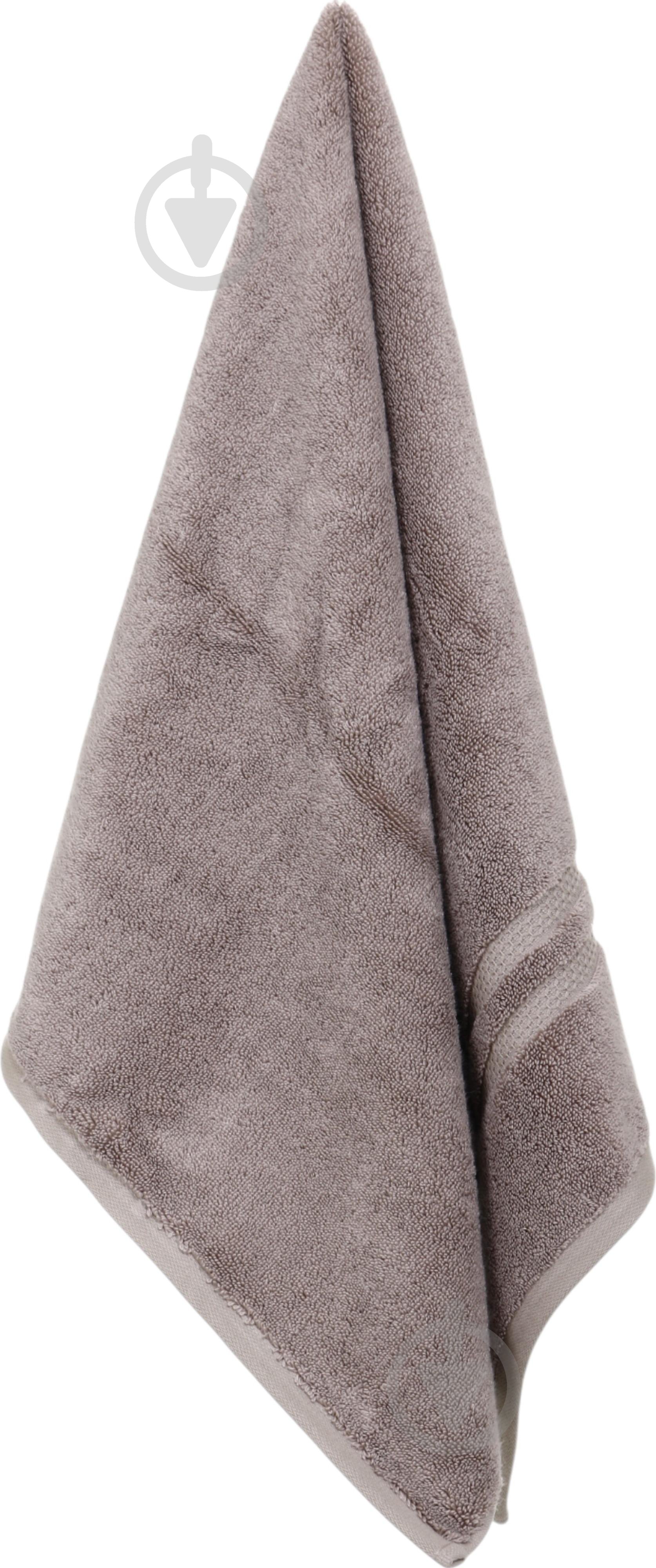 Рушник махровий Exclusive Brea 50x90 см темно-бежевий La Nuit - фото 4 Рушник махровий Exclusive Brea 50x90 см темно-бежевий La Nuit - фото 4