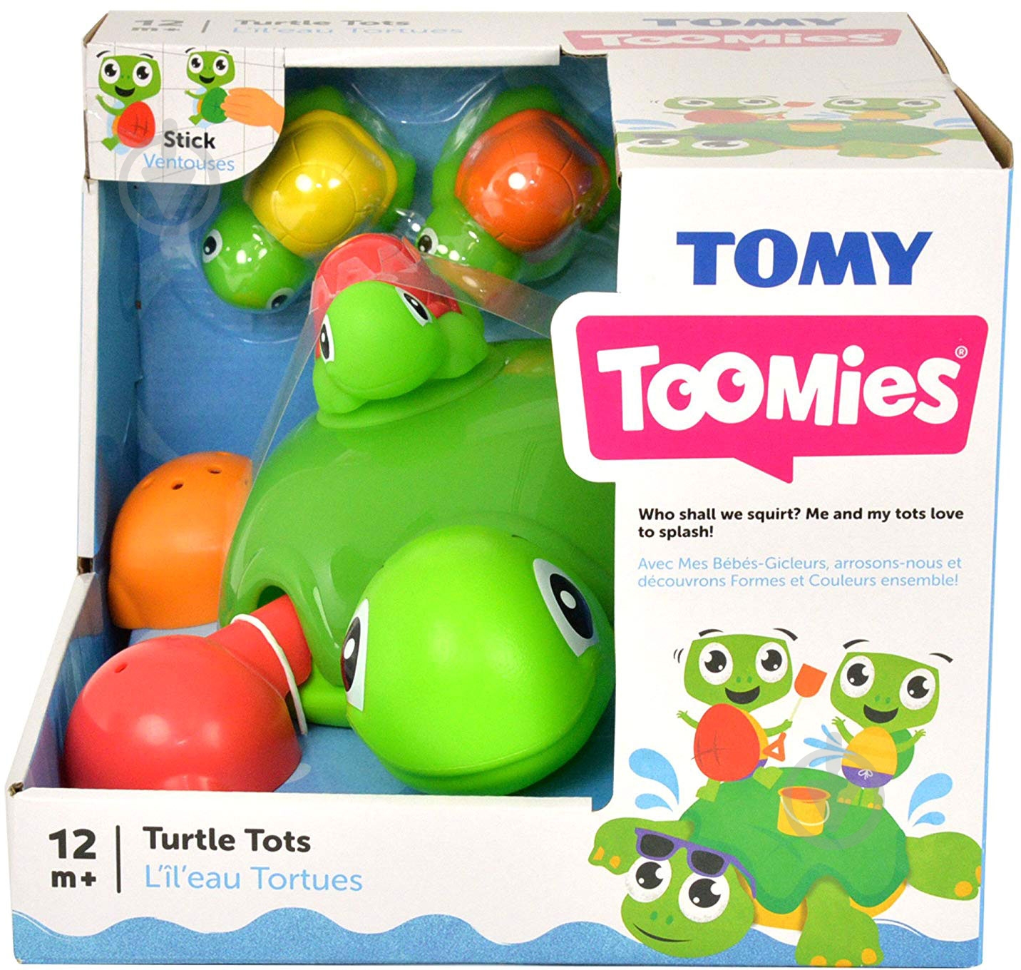 Игрушка для ванны Tomy Черепашки T72097C - фото 3 Игрушка для ванны Tomy Черепашки T72097C - фото 3
