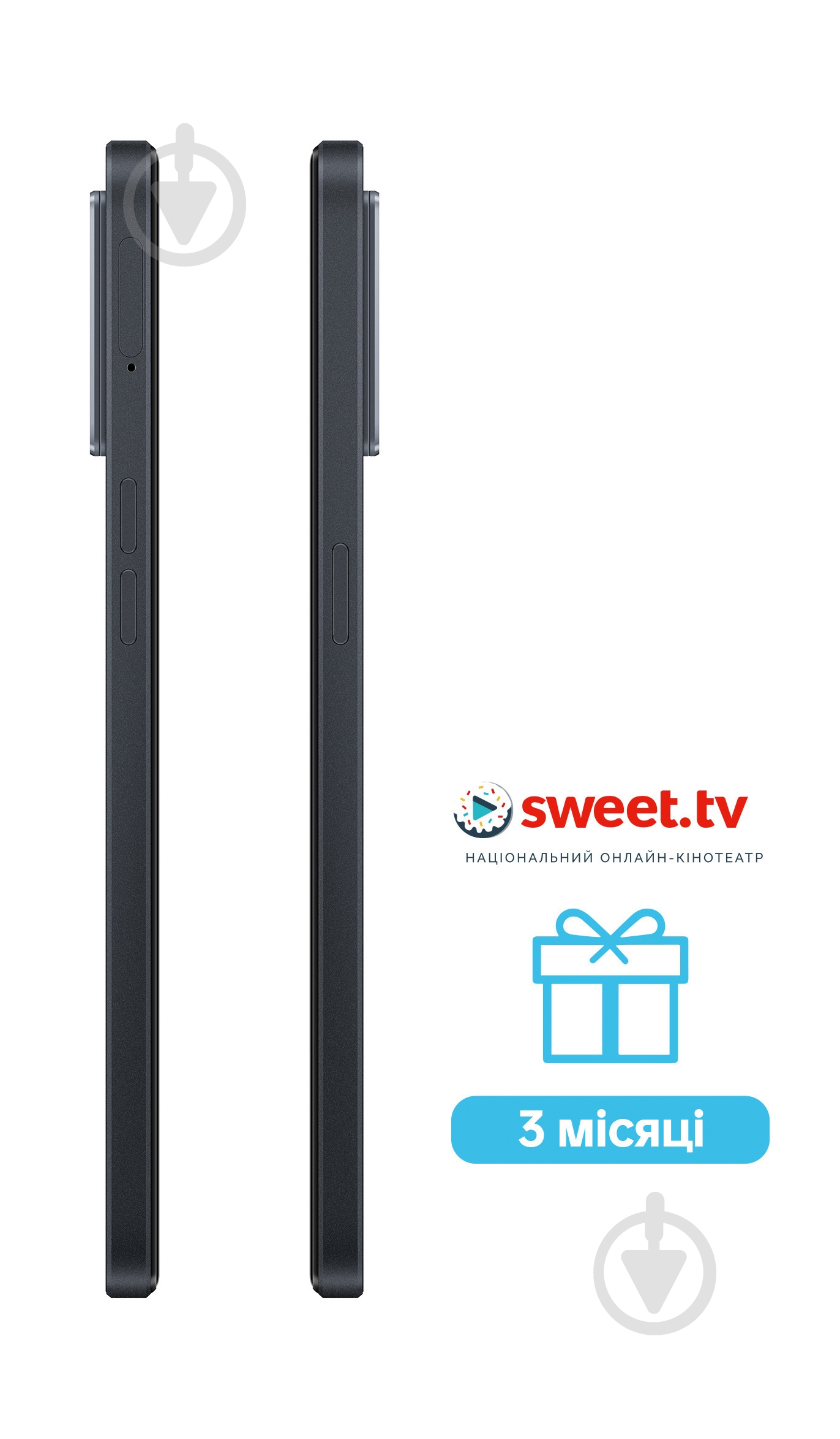 Смартфон OPPO Reno7 8/128GB cosmic black (CPH2363) - фото 8