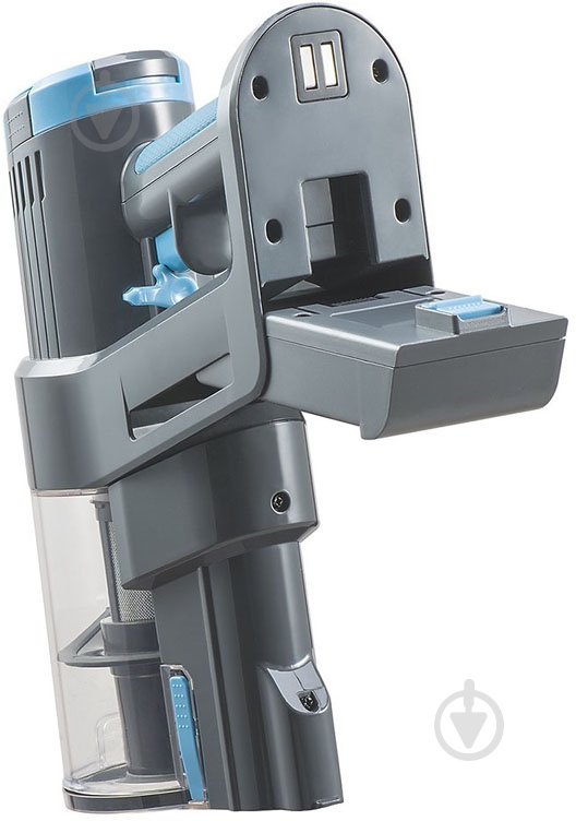 Пылесос аккумуляторный THOMAS Quick Stick Turbo Plus blue - фото 4